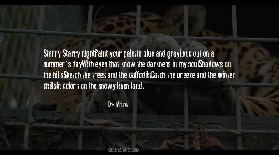 Your Blue Eyes Quotes #95430