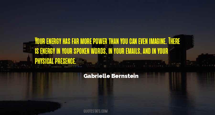 Your Energy Quotes #1359465