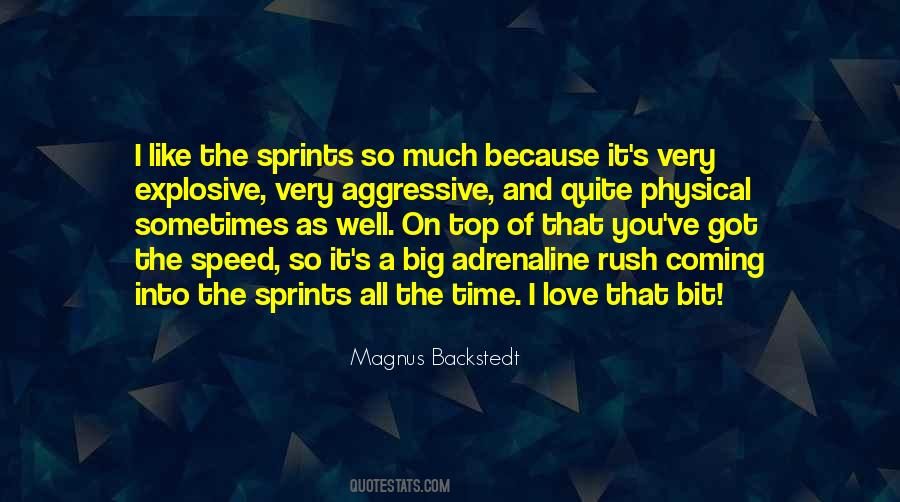 Quotes About Sprints #1806461