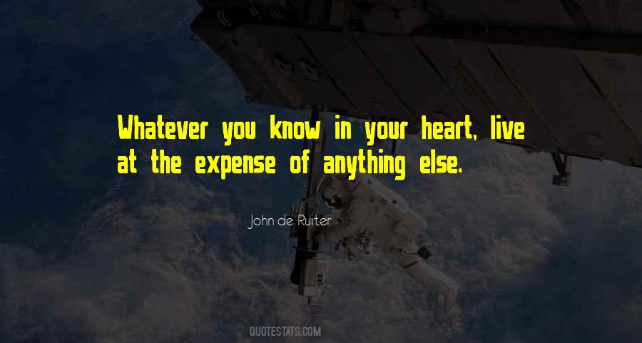 Your Heart Knows Quotes #442588