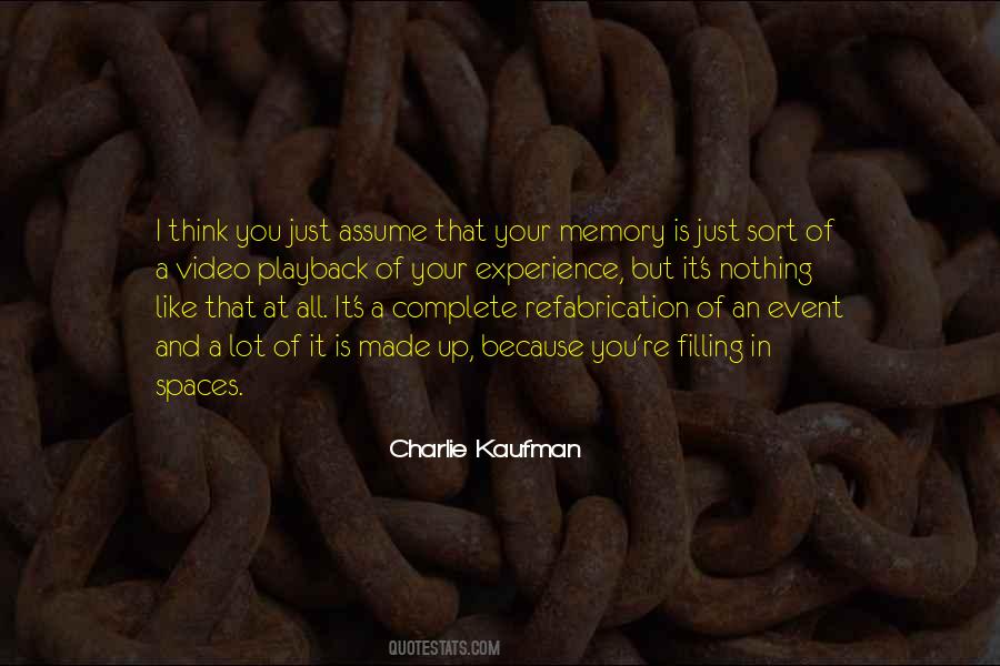 Your Just Memory Quotes #1666703