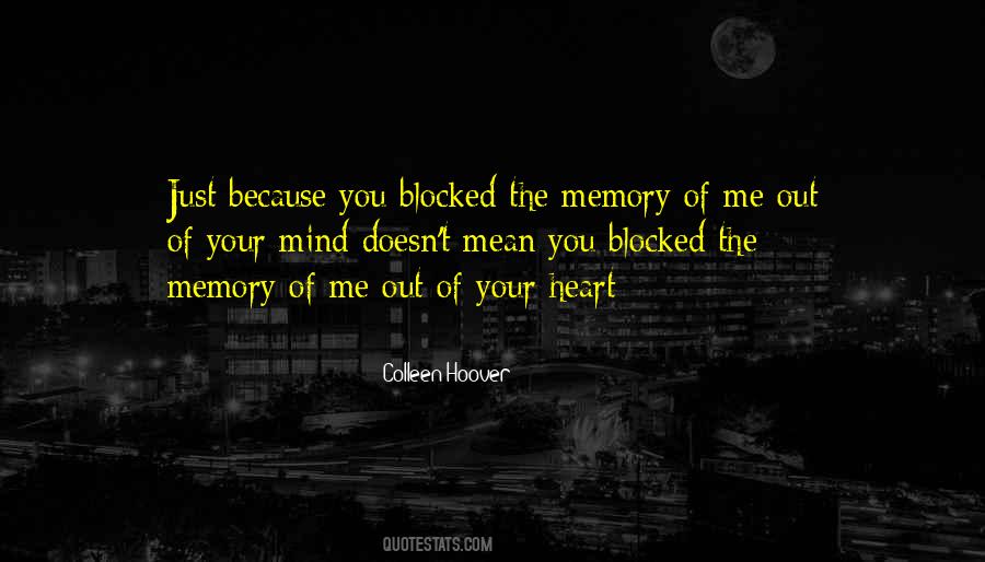 Your Just Memory Quotes #185329