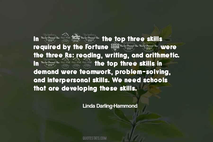 Quotes About Developing Skills #1549604