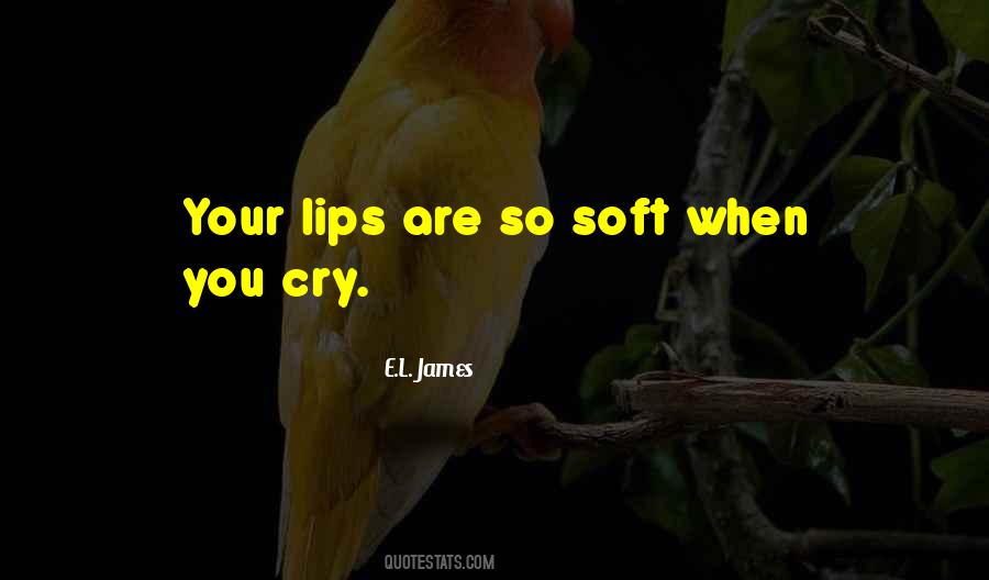 Your Lips Are So Soft Quotes #873128