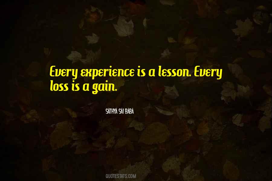 Your Loss My Gain Quotes #221744