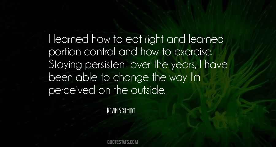 Quotes About Portion Control #1669247