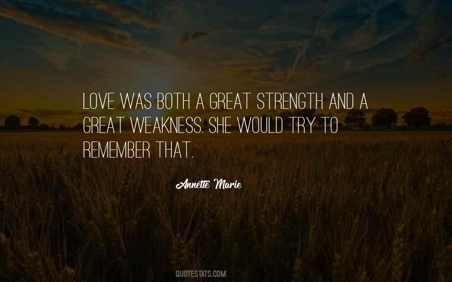 Your Love Is My Strength Quotes #97655