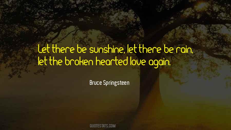 Quotes About Springsteen Love #1296569