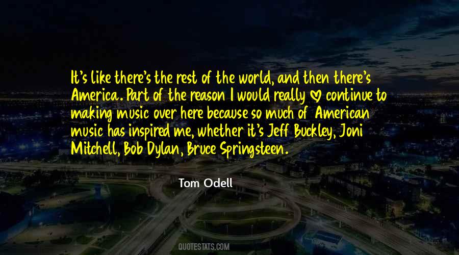 Quotes About Springsteen Love #1361345