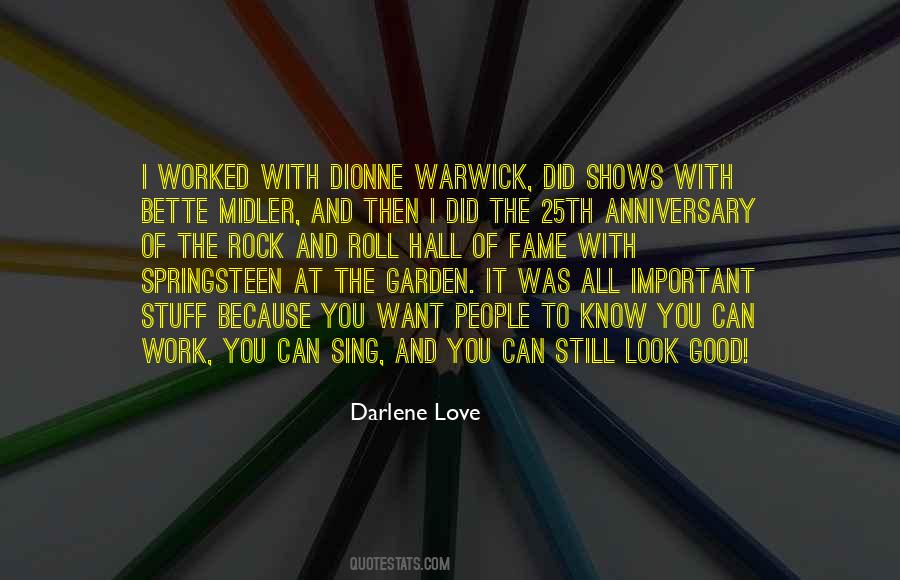 Quotes About Springsteen Love #1867671