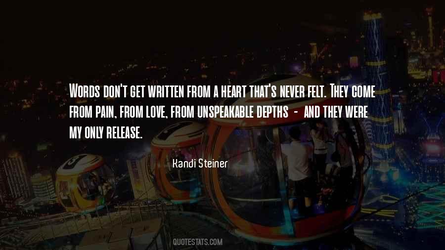 Your Name Is Written In My Heart Quotes #250358