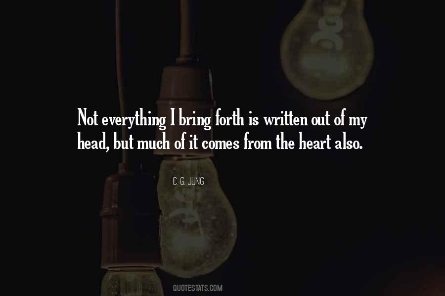 Your Name Is Written In My Heart Quotes #680862