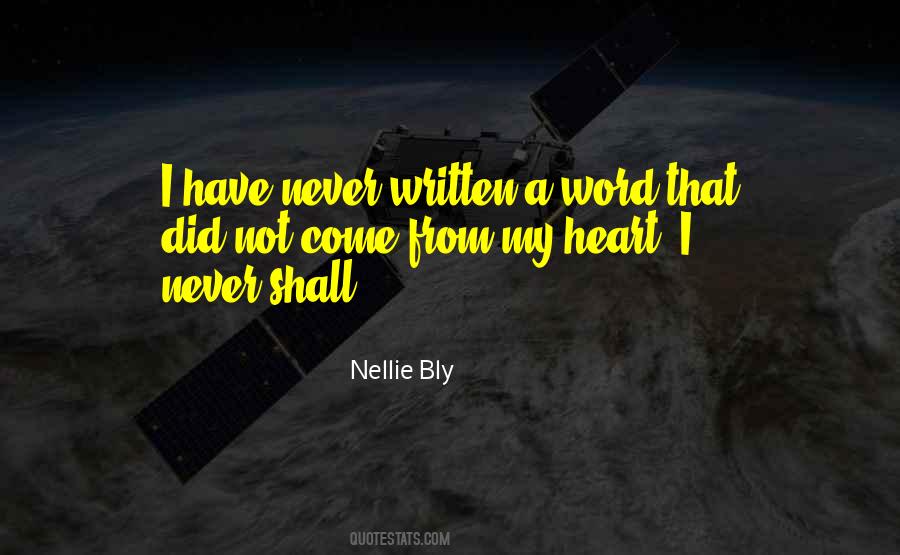 Your Name Is Written In My Heart Quotes #921527
