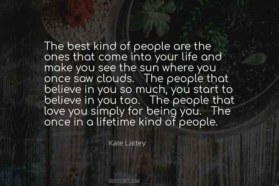 Your Once In A Lifetime Quotes #1288060