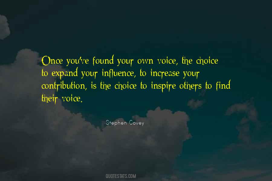 Your Own Choice Quotes #1600846