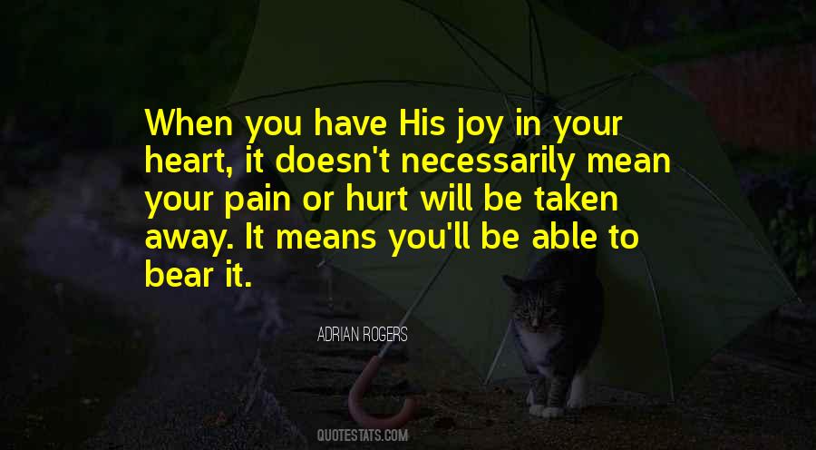 Your Pain Quotes #1692403