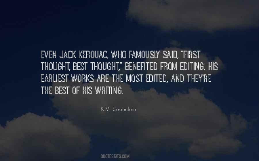Quotes About Kerouac #1406612