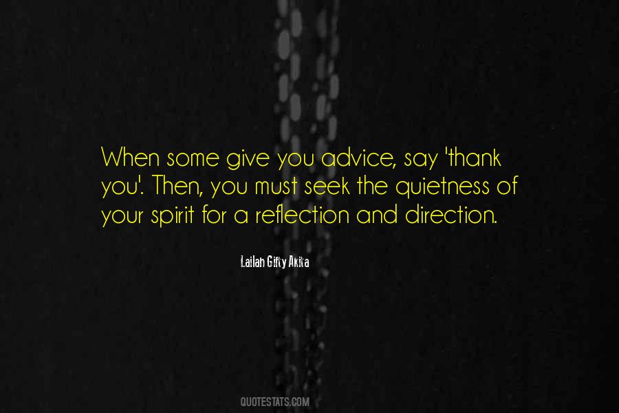 Your Quietness Quotes #148897