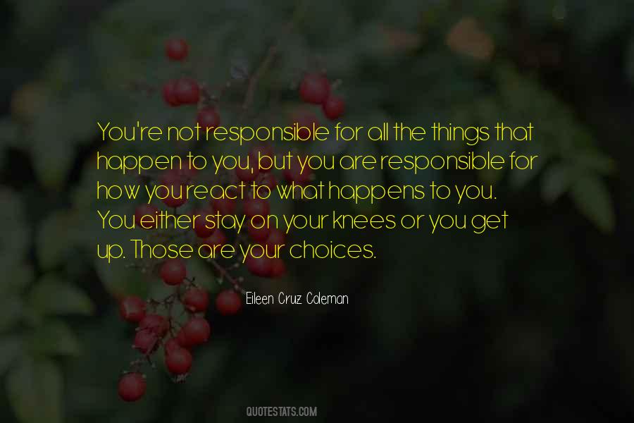 Your Responsible Quotes #45663