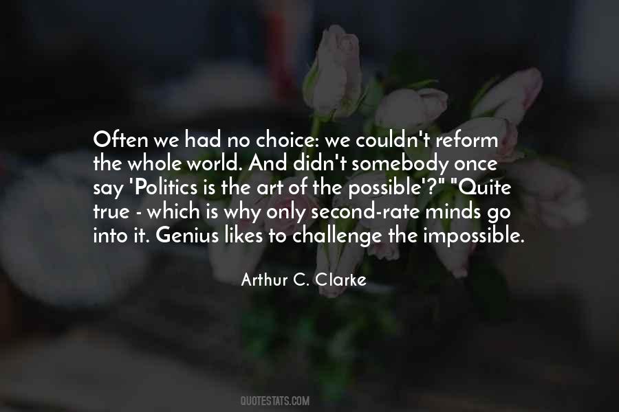 Your Second Choice Quotes #1050000
