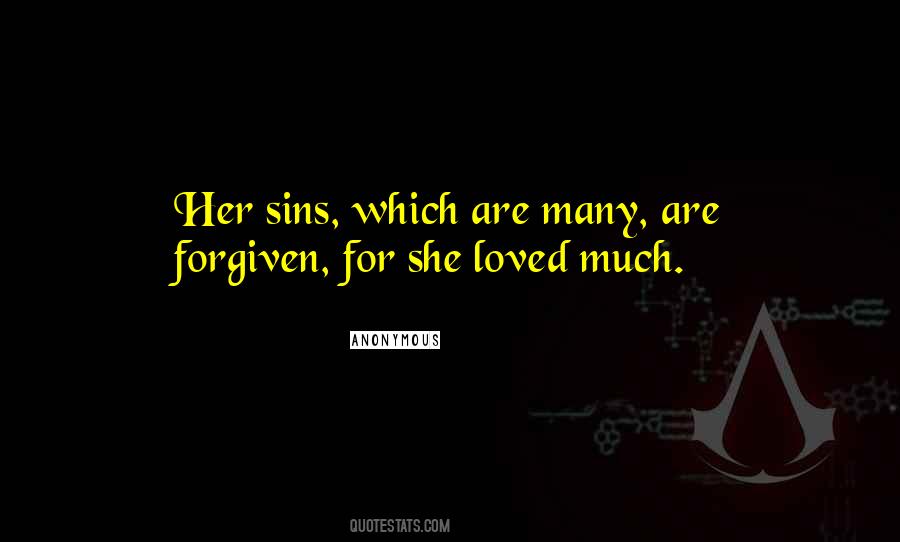 Your Sins Are Forgiven Quotes #70144