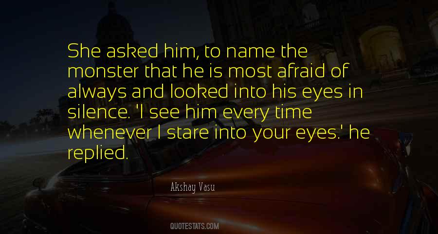 Your Stare Quotes #551264