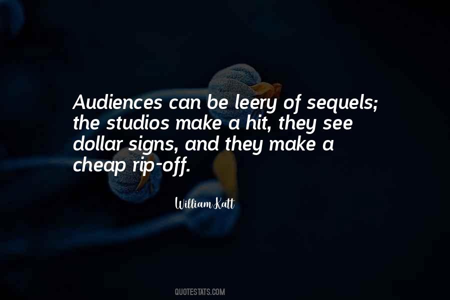 Quotes About Sequels #1008586