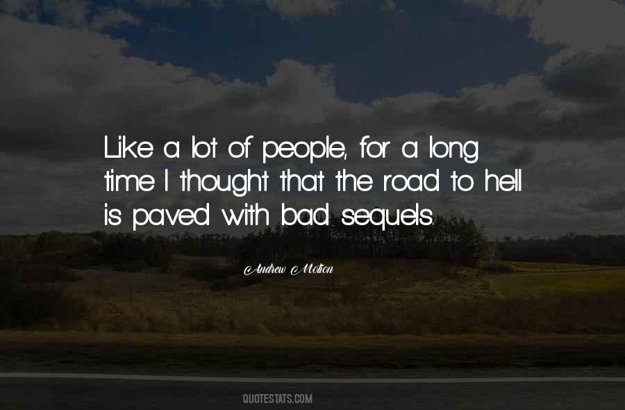 Quotes About Sequels #1012290