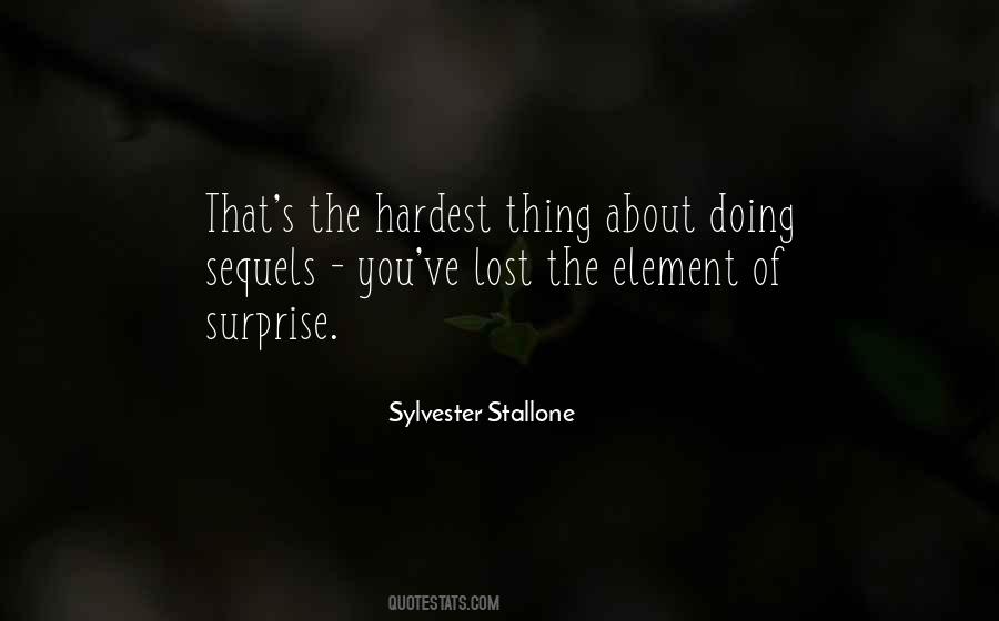Quotes About Sequels #1017282