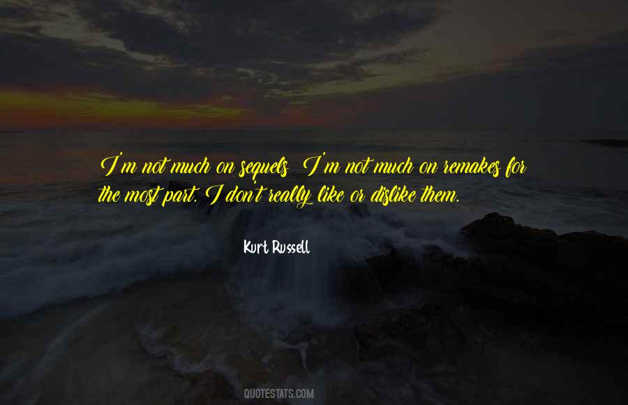 Quotes About Sequels #1110565
