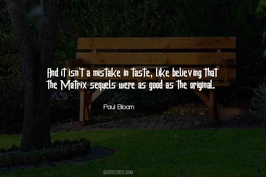 Quotes About Sequels #1187304
