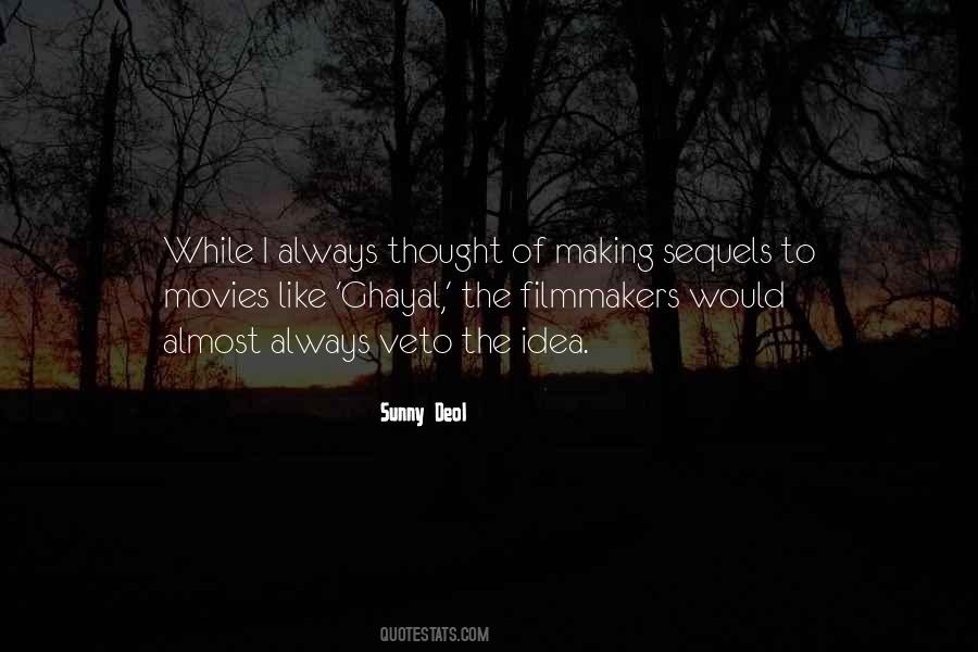 Quotes About Sequels #1570924