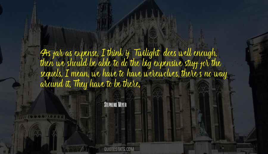 Quotes About Sequels #1623083