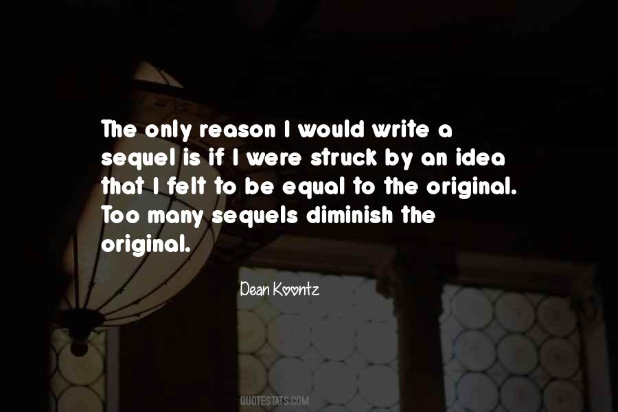 Quotes About Sequels #1646888