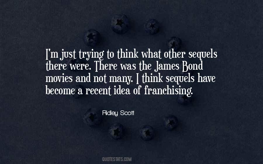 Quotes About Sequels #737354