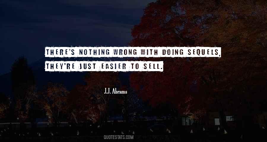Quotes About Sequels #789342