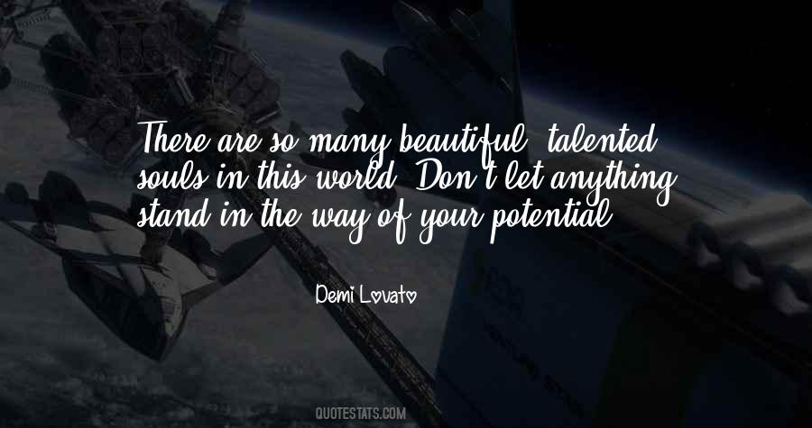 Your Talented Quotes #1581377