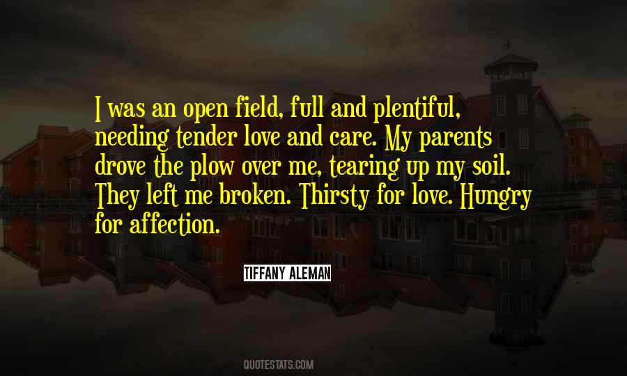 Your Tender Love Quotes #316019