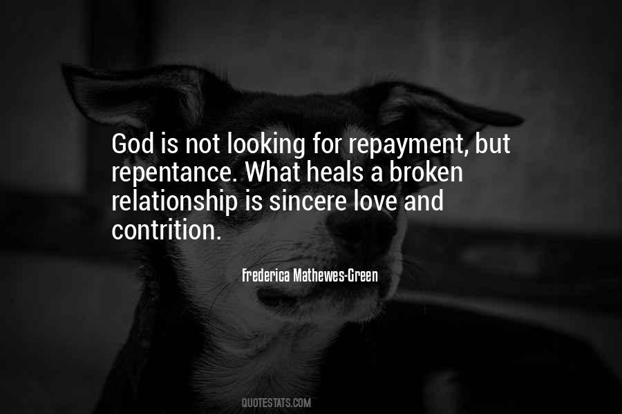 Quotes About Contrition #1704764