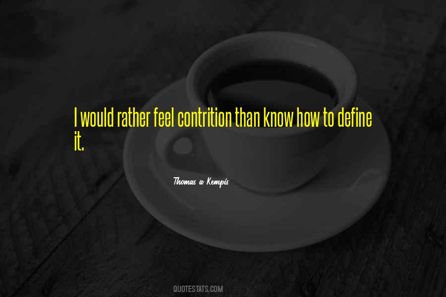 Quotes About Contrition #392007