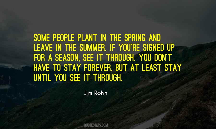 Quotes About Spring To Summer #54085