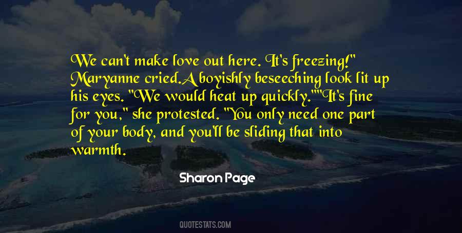 Your Warmth Quotes #1422367