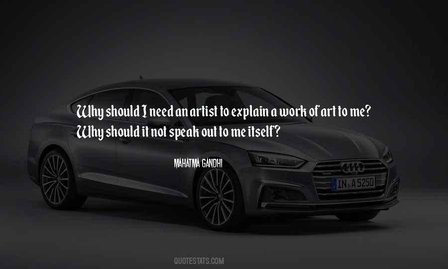 Your Work Speaks For Itself Quotes #140899