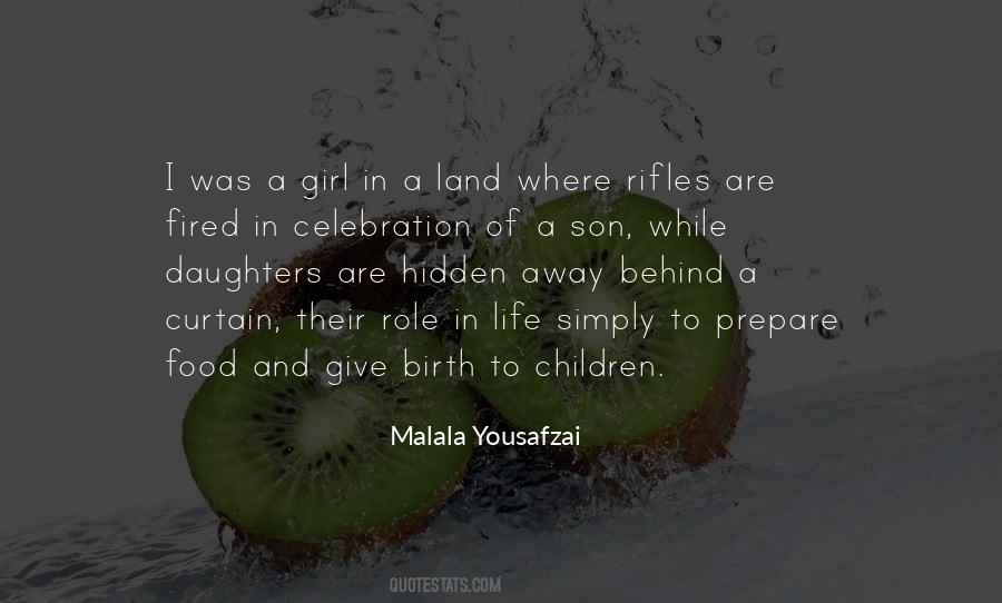 Yousafzai Quotes #57415