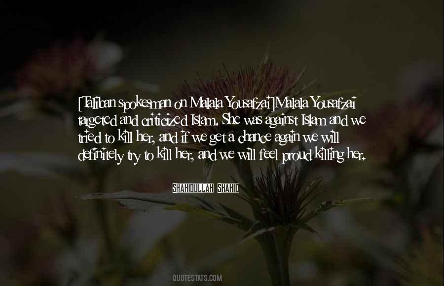 Yousafzai Quotes #93809