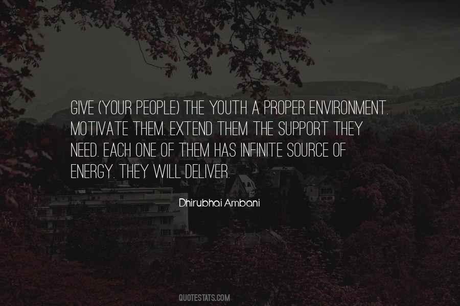 Youth And Environment Quotes #777035