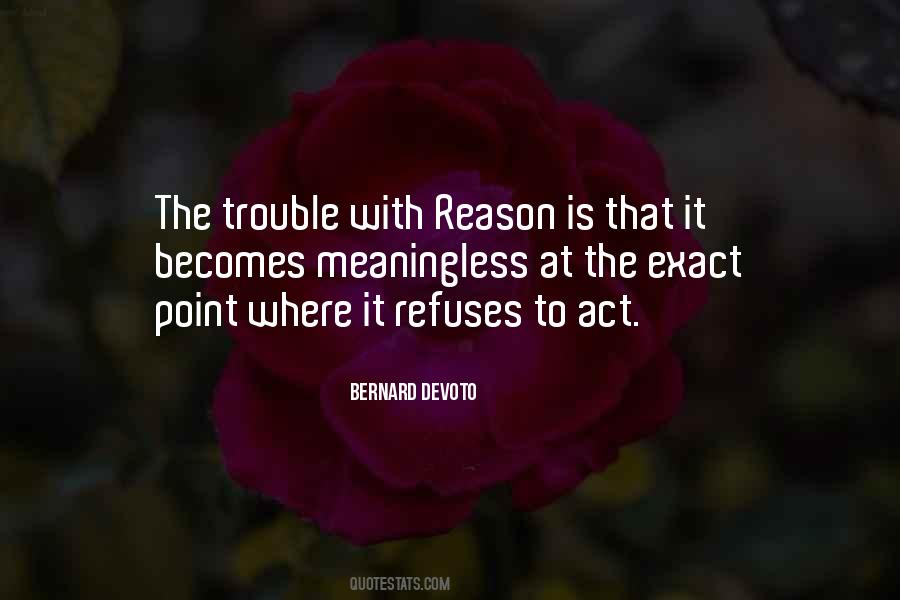 Quotes About Reason #1850059