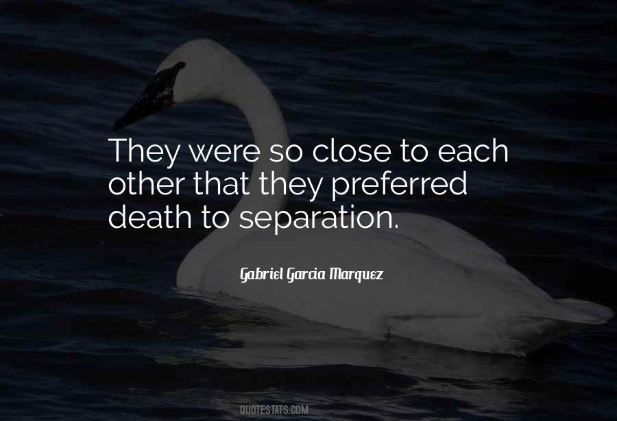 Quotes About Separation By Death #1400607