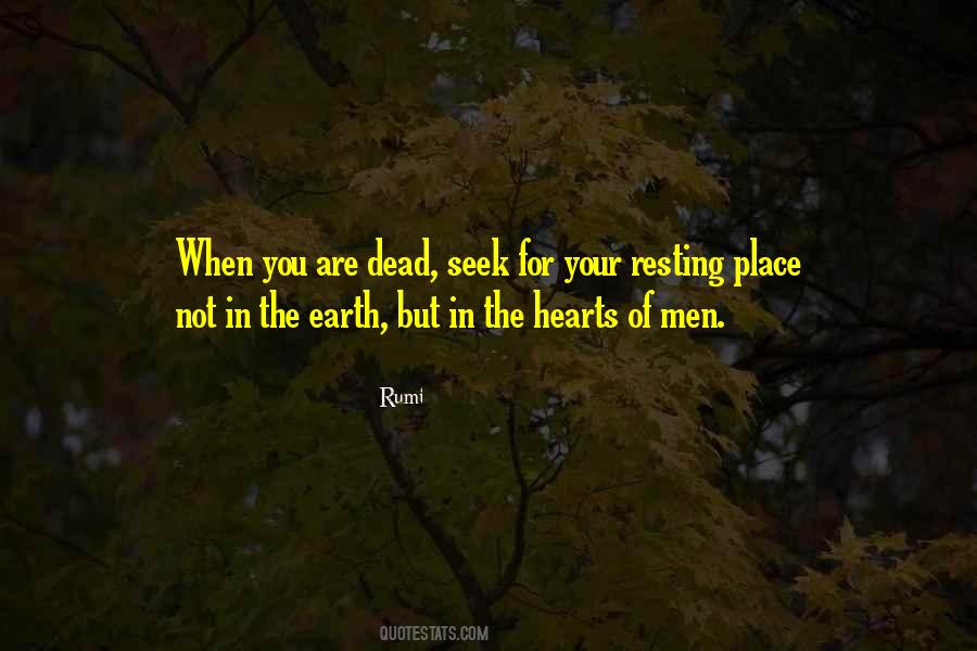 Quotes About Resting Place #39127