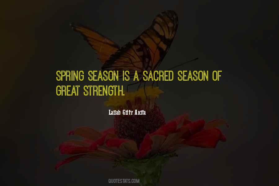 Quotes About Spring Season #1175843